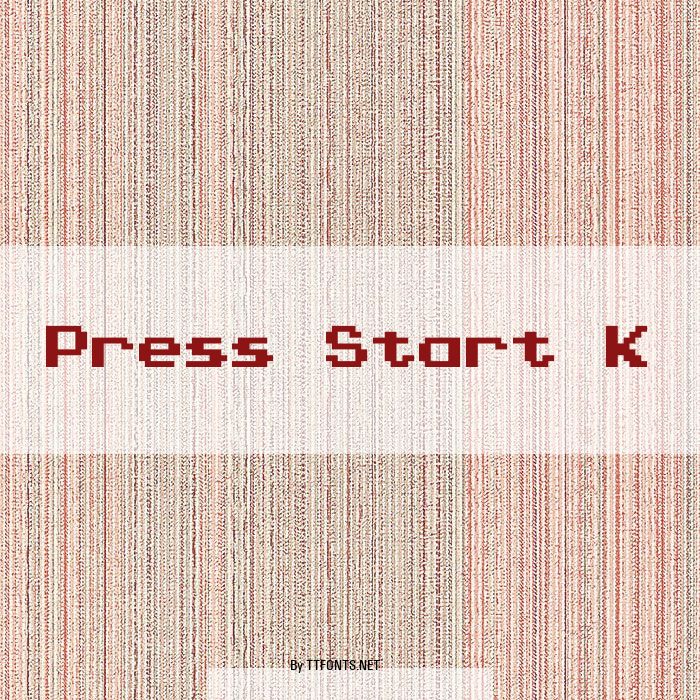 Press Start K example